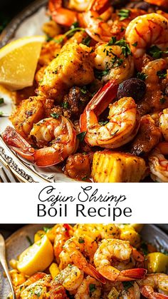 Dive into this Cajun shrimp boil, a hearty and flavorful dish perfect for fall recipes. With succulent shrimp, tender veggies, and smoky sausage, all seasoned with bold Cajun spices, this recipe is a no-fuss dinner that brings big flavor. It’s a one-pot meal that’s easy, delicious, and made for sharing! Shrimp Boil In Crock Pot, Cajun Dinner Ideas, Cajun Shrimp Boil Recipe, Shrimp And Sausage Jambalaya, Cajun Shrimp Boil, Cajun Spices, Cajun Christmas