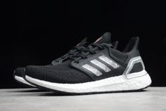 adidas Ultra Boost 20 Consortium Black Silver Outlet Factory EG0766-2