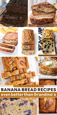 You'll be have better banana recipes than your grandmother with these decadent cake ideas! Give this dessert a twist at every turn, with each of these recipes adding either chocolate, carrot, streusel, or a bunch of others! End your meal with these best dessert recipes! Fancy Banana Bread, Triple Chocolate Banana Bread, Bread Photo, Spend With Pennies, Chocolate Banana Bread, Fruit Pie, Decadent Cakes, Banana Bread Recipe, Best Dessert