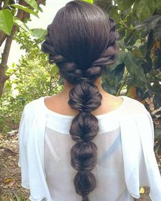 Jasmine Hair, Hair Style On Saree, Long Hair Wedding Styles, Hairdo For Long Hair, Hair Stylist Life, Easy Hairstyles For Long Hair, Twist Braids