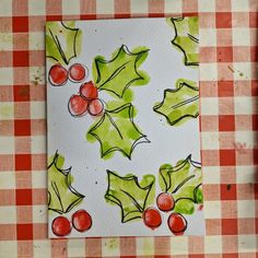 Add a personal touch to your holiday gifts by creating your own unique Christmas cards with Shore & Marsh's beautiful watercolour paints. Cute Easy Christmas Cards, Christmas Water Colour Card, Watercolor Christmas Cards Ideas Simple Easy, Easy Painted Christmas Cards, Christmas Watercolor Ideas Easy, Christmas Card Ideas Simple, Christmas Cards Watercolor Ideas, Watercolour Christmas Cards Ideas Easy, Homemade Christmas Cards Diy