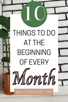 10 things to do at the beginning of every month! How to set up successful months in 2025! How To Adult, Time Management Planner, Morning Routine Ideas, New Routine, Time Routine, Task To Do, Productive Things To Do, Digital Organization, Life Routines