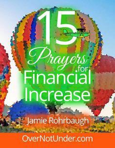 the cover for 15 prayers for financial increase