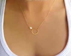 Simple and dainty Infinity necklace - In Gold, Rose Gold or 100% Sterling Silver  - 24k gold vermeil, rose gold vermeil or sterling silver interlocking hoops are 1 long - Chain is a shimmery 14k gold fill, rose gold fill or sterling silver - Total necklace length including interlocking circles is shown at 19 - Infinity has a tiny stamp of authenticity of sterling or 24k gold on one side - Necklace closes with a 14k gold fill, rose gold fill or sterling silver spring clasp  ► All Jewelry is ca... Delicate Infinity Necklace With Adjustable Chain, Dainty Infinity Necklace For Wedding, Dainty Infinity Jewelry With Delicate Chain, Dainty Infinity Necklace With Delicate Chain, Dainty Infinity Delicate Chain Jewelry, Dainty Infinity Necklace For Everyday Wear, Dainty Infinity Necklace For Everyday, Delicate Infinity Jewelry For Everyday, Infinity Necklace Silver