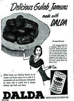 an advertisement for delectious gud jammins made with dalida from the 1950's