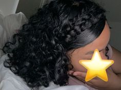 Hairstyle With Butterfly Braid, Butterfly Braid On Natural Hair, Back To School Hairstyles Side Part, Super Cute Curly Hairstyles, Braid Swoop Hairstyles, Butterfly Braid Natural Hair, Butterfly In Hair Hairstyles, Curlyhairstyles For School, Cute Curly Hairstyles Down