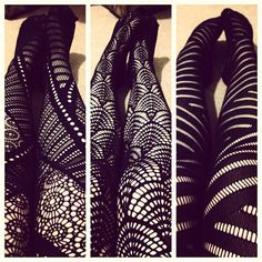 Black Milk Clothing -- I am in love with these TIGHTS Black Opulence, Cute Tights, Leggings And Socks, Stockings Lingerie, Stocking Tights, Black Stockings