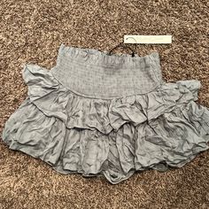 Skirt Casual Mini Lined Skirt, Spring Casual Flared Skirt, Casual Mini Length Lined Skirt, Casual High Waist Flowy Skirt, High Waist Casual Skirt, Casual High Waist Gathered Skirt, Casual Short Skirt For Spring, High Waist Cotton Mini Skirt For Beach, High-waist Cotton Mini Skirt For Beach