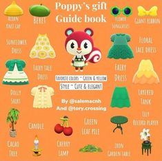 the poppy's gift guide book is filled with cute little clothing and accessories for girls