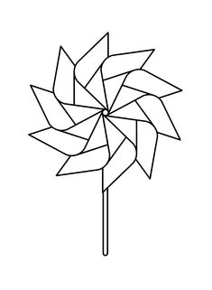 Pinwheel Coloring Pages - Coloring Pages For Kids And Adults Free Printable Coloring, Free Printable Coloring Pages, Tattoo Inspo, Creative Activities, Printable Coloring, Printable Coloring Pages, Journal Ideas, Fine Motor Skills, Coloring Pages For Kids