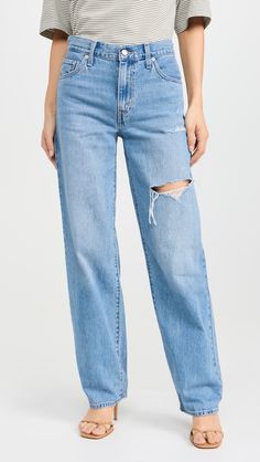 Fast Free Shipping & Free Returns on Levi's Baggy Dad Jeans at Shopbop. Shop new arrivals from Levi's at Shopbop.com Everyday Ripped Medium Wash Cropped Jeans, Everyday Ripped Cropped Jeans For Fall, Dark Wash Ripped Jeans For Everyday, Fall Everyday Ripped Cropped Jeans, Everyday Ripped High Rise Jeans, High Rise Ripped Jeans For Everyday, Everyday High Rise Ripped Jeans, Ripped High Rise Cropped Jeans For Everyday, Everyday Ripped Relaxed Fit Flare Jeans