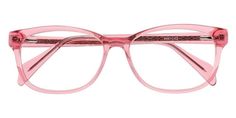 Order Prescription Glasses (Single Vision) with this Pink Oval frame From $22.95, include frame + lens + case + cloth,,Haven Oval Pastel is always en vogue.  The pastel and translucent Haven Oval is sturdy and trendy and sure to please! Cute Glasses Frames, Pink Glasses, Bifocal Glasses, Oval Eyeglasses, Bifocal Reading Glasses, Cute Glasses, Bifocal Lenses, Pink Frames, Lens Case