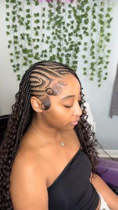 Goddesses Braids, Bday Hairstyles, Dark Ginger Hair, Inspo Hairstyles, Dark Ginger, African Braids Hairstyles Pictures, Future Hairstyles, Lemonade Braids Hairstyles