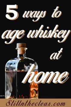 5 ways to age whiskey at home Moonshine Distillery, Alcohol Still, Wine Making Recipes, How To Make Whiskey