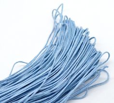 the blue thread is very long and has been used to make something else for crafts