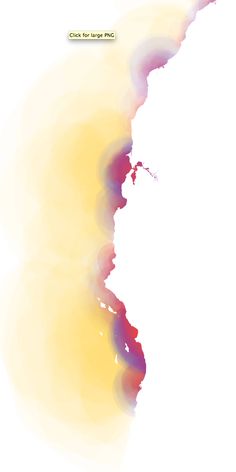 an abstract map with yellow and red colors