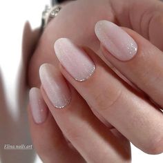 Wedding Day Nails, Bridal Nails Designs, Romantic Nails, Wedding Nails Design, Nail Art Wedding, Bride Nails, Bridal Nails, Elegant Nails