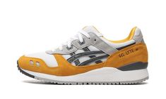 Gel Lyte 3 OG 1201A482 800 Sunflower Shoes, Jordan New, Shoes Streetwear, Spaghetti Strap Bodycon Dress, Sneakers Street Style, Asics Gel Lyte, Asics Sneakers, Gel Lyte, Cute Sneakers