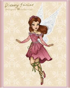 Rosetta Fairy, Fairies Aesthetic, Disney Faries, Tinkerbell Movies, Disney Fairies Pixie Hollow, Tinkerbell And Friends, Tinkerbell Fairies, Fairy Drawings, Pixie Hollow