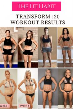 the fit habit transform 20 workout results