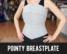 This Pointy Breastplate & Corset Foam Pattern is just perfect for all of your costume projects and is a great way to start crafting! It can be easily adjusted, reshaped and used for as many projects as you want! Just follow the instructions, trace all parts to your favorite material, glue everything together and paint and finish your armor the way you want! I recommend using 5mm high or low density EVA foam as well as contact cement to create these pieces. Other materials (like Worbla) work as w Female Armor, Corset Pattern, Prop Making, Shoulder Armor, Eva Foam, Pattern Download, Digital Pattern, Cosplay Costumes, Density