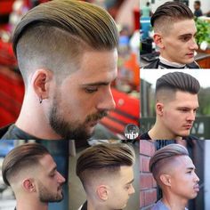 Back Hairstyles For Men, Back Haircut, Slicked Back Hairstyles, Slick Back Haircut, Mens Medium Length Hairstyles, Undercut Men, Men's Haircuts