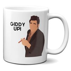 Makes the perfect gift for your favorite fan of Seinfeld. Cosmo Kramer, Seinfeld, Cosmos, Coffee Mug, Coffee Mugs, Mug, Perfect Gift, Fan, Coffee