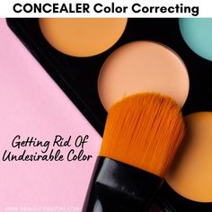 Find out the most important concealer makeup tips for getting rid of unwanted color caused by your skin concerns. #concealerguide #concealertips #makeuptips Color Correction Makeup, Makeup Artist Tips