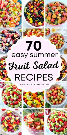 the top ten easy summer fruit salad recipes