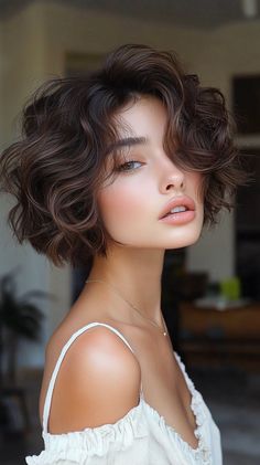 💎 Luxurious Short Curly Haircuts Short Layered Haircuts | Life-Changing Transformation Curly Haircuts Short, Curly Haircuts, Short Curly Haircuts, Styling Guide, Haircuts Short, Short Wavy Hair