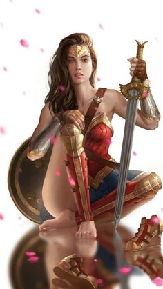 Kapten Marvel, Wonder Woman Art, Univers Dc, Wonder Women, Comics Girls, Dc Comic, Comics Girl, Warrior Princess, Dc Characters