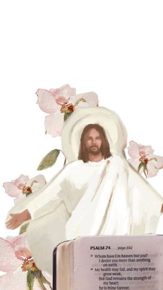 jesus christ watercolor flowers Our Savior, Gods Love, Jesus Christ, Jesus, How To Plan