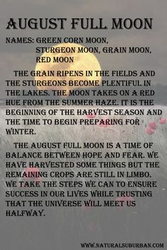 a poem written in the language of august full moon