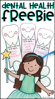 Dental Health Activity and FREE printable! - Babbling Abby Dental Activities, Dental Health Unit, February Activities, Health Unit, Deaf Culture