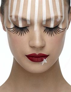 makeup Circus Makeup, Make Carnaval, Drag Make-up, Make Up Inspiration, Halloween Makeup Inspiration, Fantasy Makeup, Editorial Makeup