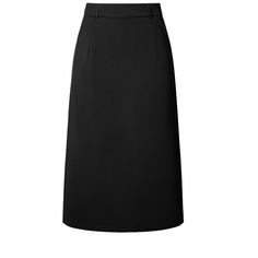 This women's pencil skirt is a stylish and versatile piece of clothing available, designed to flatter every woman's figure with its high waist and sleek silhouette. Crafted with great attention to detail, this skirt is made from a better fabric blend, consisting of a combination of polyester and spandex. The added stretch in the fabric ensures a comfortable fit while still maintaining its shape. The skirt sits comfortably at the natural waistline, accentuating the waist. Solid Knee-length Skirt For Office, Solid Midi Length Skirt For Workwear, Solid Color Midi Skirt For Workwear, Midi Length Skirt For Workwear, Fitted Midi Length Skirt For Office, Office Midi Skirt In Solid Color, Solid Color Midi Skirt For Office, Fitted Long Pencil Skirt For Office, Elastane Mini Pencil Skirt For Work