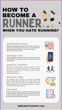 Discover how to overcome your aversion to running and start your journey as a runner with these helpful tips. From setting achievable goals to finding enjoyable routes, learn how to make running a rewarding and enjoyable activity. #RunningTips #BeginnersGuide #FitnessJourney How To Become A Runner, Get Into Running, Becoming A Runner, Run Tips, Running Tips For Beginners, 5k Training Plan, Become A Runner, Running Partner