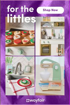 This kitchen playset is our pick for your little one. Add a wooden cookie kit, a toy mixer, and more festive accessories for all the fun of holiday baking (and none of the mess). Under 100 Calories, Cookie Kit, Kids Gift Guide, 100 Calories, Skin Care Kit, 8th Of March, Liquid Soap