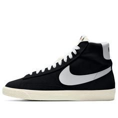 Nike Blazer Mid GS 'Black' Black/White/Sail/Total Orange DA4672-001 Classic Black High-top Sneakers, Black Sporty High-top Cotton Sneakers, Black Mid-top High-top Sneakers For Spring, Spring Black Mid-top High-top Sneakers, Black Cotton High-top Sneakers Casual, Casual Black High-top Cotton Sneakers, Casual Black Cotton High-top Sneakers, Nike Black High-top Casual Sneakers, Nike Blazer Mid