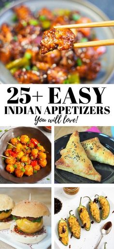 Looking for easy Indian Appetizers? Check out these 25+ delectable appetizers. Here you will find a variety of vegetarian and chicken/meat Indian starters for your next party! | easy Indian food recipes | indian snacks | indian veg starters | pipingpotcurry.com Indian Veg Starters, Recipes Indian Snacks, Easy Indian Food Recipes, Easy Indian Food, Starters For Dinner, Easy Indian Appetizers, Indian Starters, Veg Starters, Easy Indian Snacks