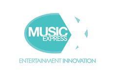 the logo for music express's entertainment innovation program, which is being held in march