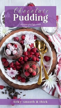 Chocolate Pudding Recipe Easy Chocolate Pudding, Chocolate Pudding Recipe, Easy Pudding Recipes, Dessert Cravings, Mouthwatering Desserts, Chocolate Pudding Recipes, Fancy Event, Best Sweets, Chocolate Heaven