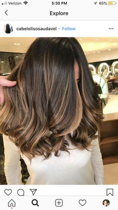 Brown Hair Colors Ideas, Hair Colors Ideas, Brown Ombre Hair, Blond Balayage, Winter Hair Color, Brown Blonde Hair, Ombre Hair Color, Brown Hair With Highlights