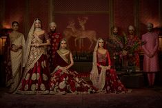 FIRDAUS by Sabyasachi Shyamal And Bhumika, Sabyasachi Bride, Outfits Indian, Wedding Lehenga Designs