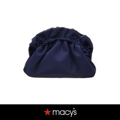 in stock Purse Accessories, Pouch Bag, Pick Up, In Store, Buy Online, Pouch, Satin, Navy, Free Shipping