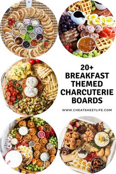 the top ten breakfast themed charcuterie boards