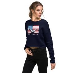 USA swimming crop top sweatshirt. Did you know that fashion and comfort can be combined? This fleece crop sweatshirt proves that point. The cozy fabric feels extra soft to the touch, and the trendy cut with a ribbed neckline and raw hem keeps it casual. * This product is made especially for you as soon as you place an order, which is why it takes us a bit longer to deliver it to you. Making products on demand instead of in bulk helps reduce overproduction, so thank you for making thoughtful purc Cropped Cotton Sweater For Loungewear, Trendy Cropped Cotton Sweater, Sporty Crew Neck Crop Top For Fall, Winter Loungewear Crop Top With Crew Neck, Cotton Cropped Crop Top, Winter Streetwear Crew Neck Crop Top, Winter Crew Neck Crop Top For Streetwear, Winter Streetwear Crop Top With Crew Neck, Casual Cropped Crop Top With Ribbed Cuffs