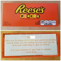 a box of reese's pretzels sitting on top of a table