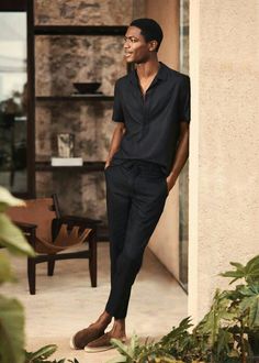 Linen Pants Outfit Men, Italian Summer Outfits Men, Linen Outfit Men, Trousers Outfit Men, Linen Trousers Men, Mens Linen Outfits, Linen Summer Outfits, Black Summer Outfits, Italian Summer Outfits