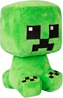 a green minecraft creeper stuffed animal